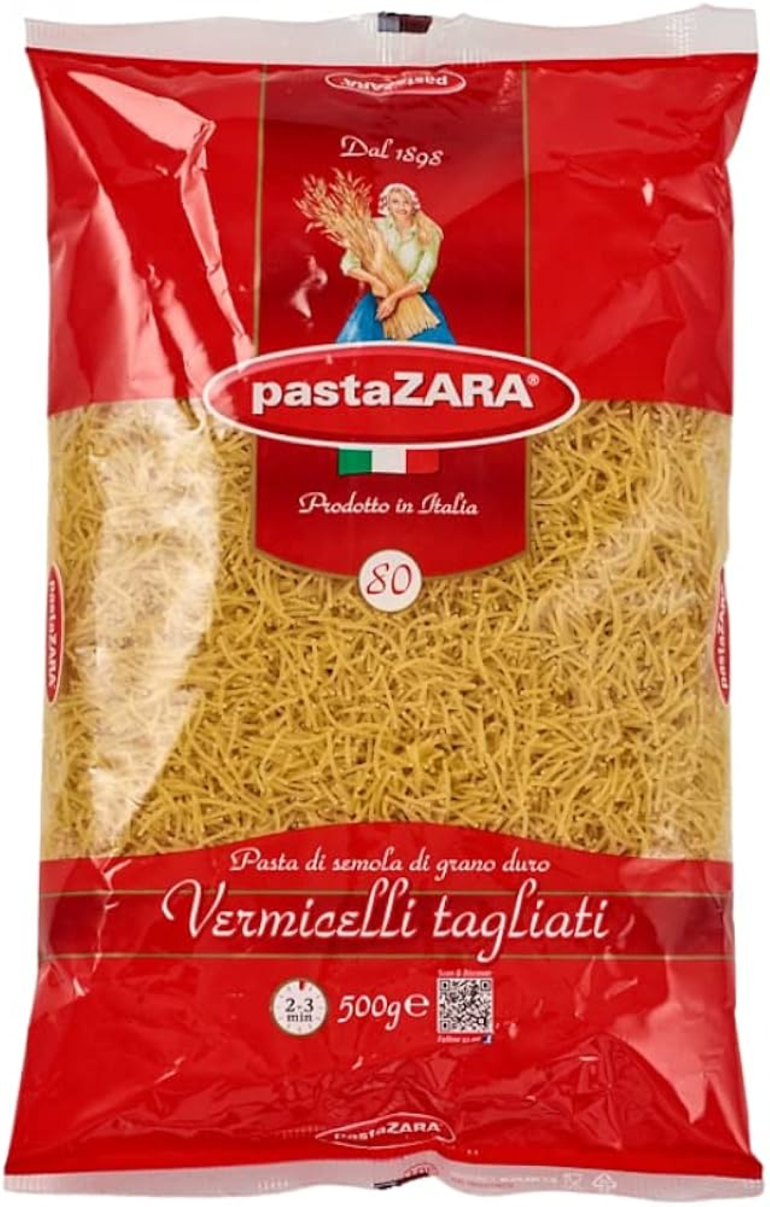 ZAR TAGLATO FIDELI PASTA 400gm(1213)
